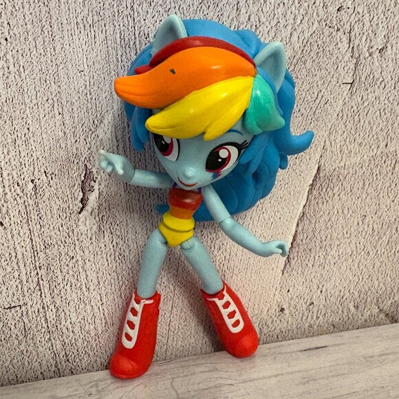My Little Pony (MLP) Equestria Girls Minis Dance Rainbow Dash Doll (SKU: 128TO) - Picture 1 of 6